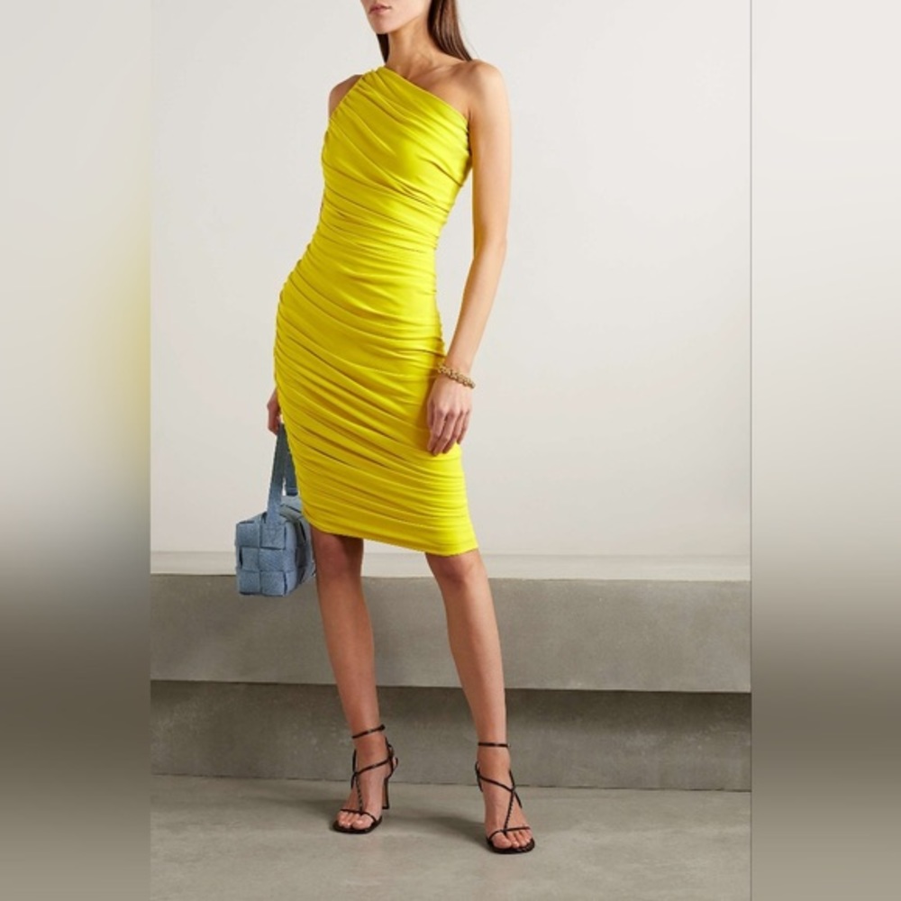 NWT | NORMA KAMALI | Diana Mini Dress | Starfruit | XS